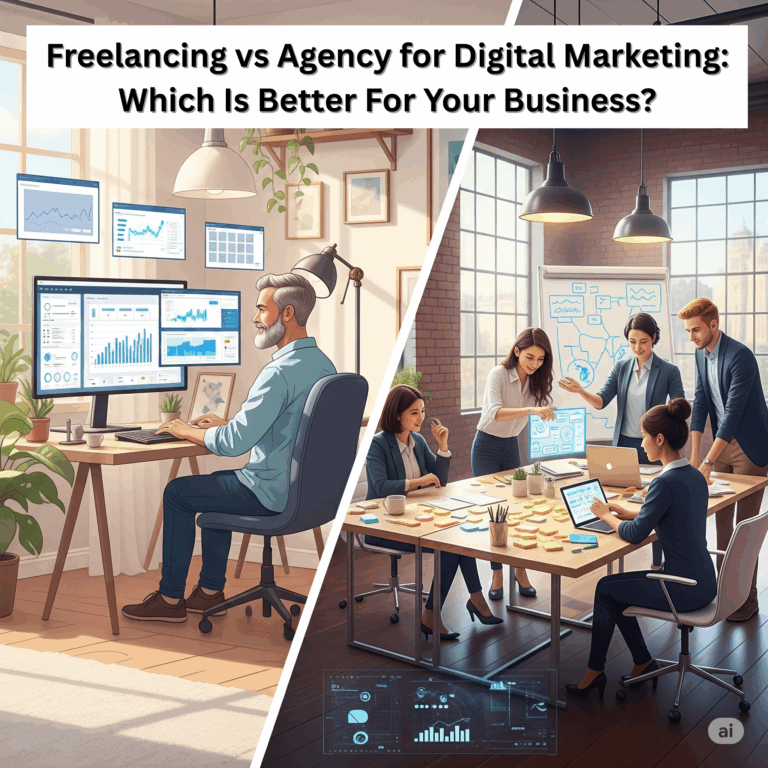 Freelancing vs Agency for Digital Marketing: Which Is Better for Your Business?